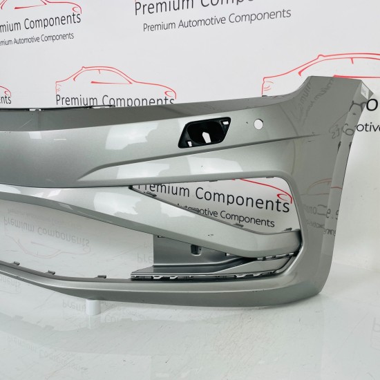 VW Golf Sportsvan Front Bumper Genuine Silver Sv Plus 2017 - 2021 [an112]