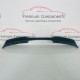 VW Polo Boot Lid Spoiler Genuine Mk6 Black R-line Gti Wing 2017 - 2022 [za6]