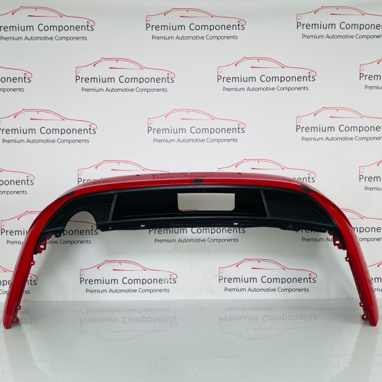 VW Golf Rear Bumper Mk7.5 Se Estate Face Lift Genuine Red 2017 – 2020 [ap87]