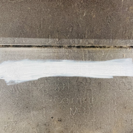 VW Golf Front Bumper Mk7 Se Genuine Silver With Pdc 2013 – 2017 [ap83]