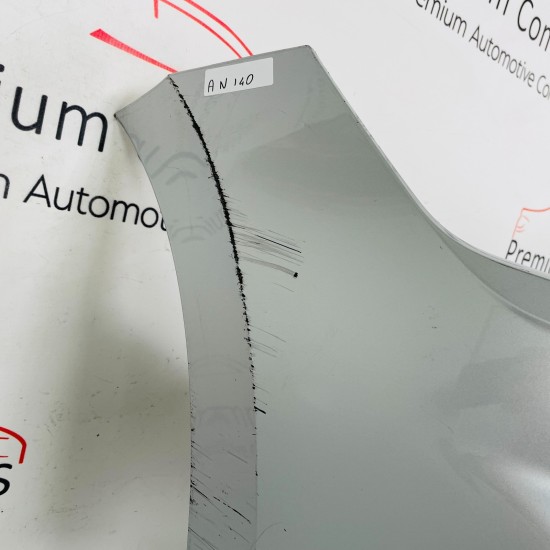 VW Polo Front Bumper Genuine Silver Mk6 Se With Pdc 2017 - 2022 [an140]