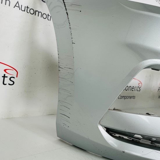 VW Polo Front Bumper Genuine Silver Mk6 Se With Pdc 2017 - 2022 [an140]