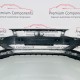 VW Polo Front Bumper Genuine Silver Mk6 Se With Pdc 2017 - 2022 [an140]