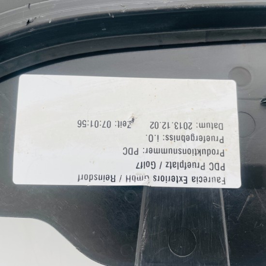 VW Golf Front Bumper Lower Splitter Trim Mk7.5 Se Genuine 2017 – 2020 [zb15]