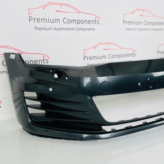 VW Golf Gtd Gti Front Bumper Mk7 Genuine Silver With Pdc 2013 – 2017 [as13]