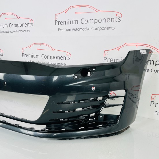 VW Golf Gtd Gti Front Bumper Mk7 Genuine Silver With Pdc 2013 – 2017 [as13]