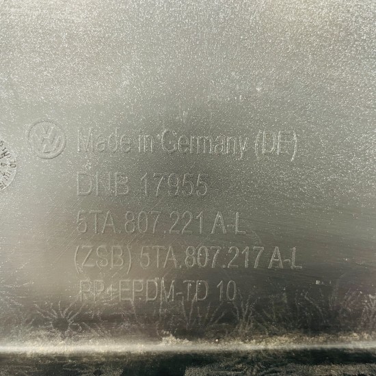 VW Touran Front Bumper Mk2 Highline Genuine Silver 2015 – 2020 [ao96]