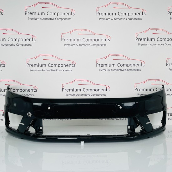 VW Caddy Highline Black Front Bumper 2015 - 2020 [pp600]