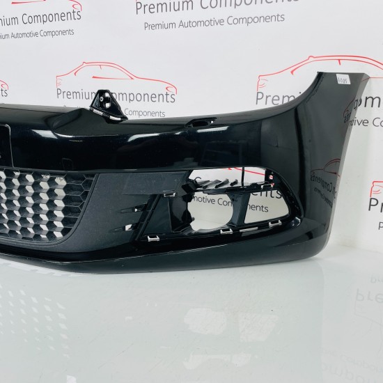 VW Scirocco Gt Front Bumper Genuine Black Se 2009 – 2015 [ao85]