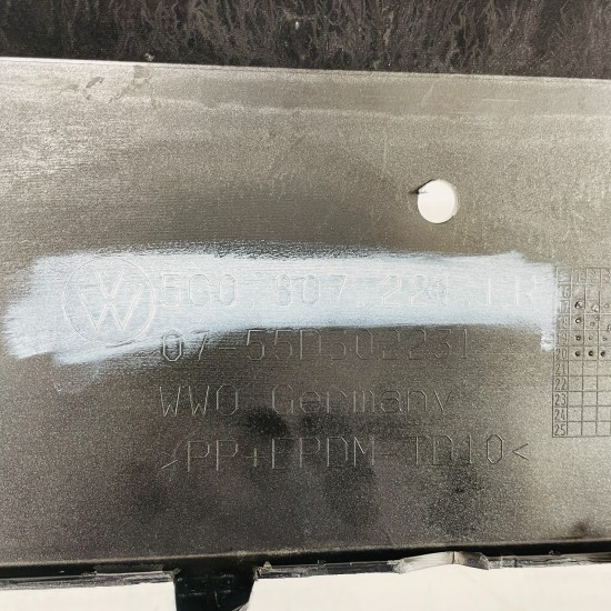 VW Golf R Front Bumper Mk7.5 Face Lift Genuine Grey 5g0807221lr | 2017 – 2020