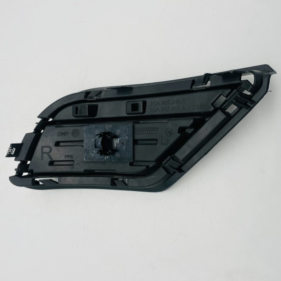 VW T Roc Rear Bumper Grill Right Driver Side 2ga807246c / 2017-2022 [za150]