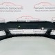 VW Sharan Front Bumper Mk2 Highline Se Genuine Black 7n0807221 2010 –2022 [ar67]