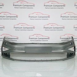 VW Golf Sv Sportsvan Plus Front Bumper Genuine Grey With Pdc 2017 - 2021 [an58]