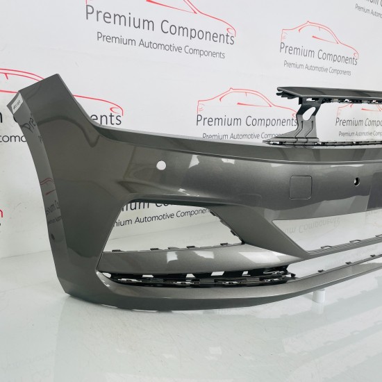 VW Polo Front Bumper Mk6 Se Genuine Grey 2gs807221 | 2017 - 2022 [as122]