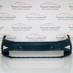 VW Golf Sportsvan Plus Front Bumper Sv Genuine Grey 510807221m | 2017 - 2021