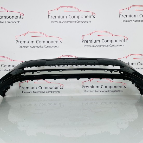 VW Polo Front Bumper Mk6 Se Genuine Black 2g0807221 | 2017 - 2022 [at13]
