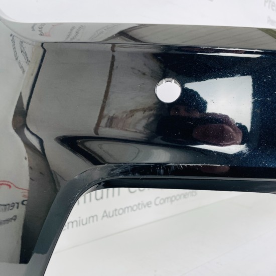 VW Polo Front Bumper Mk6 Se Genuine Black 2g0807221 | 2017 - 2022 [at13]