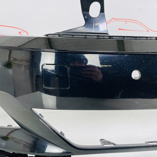 VW Polo Front Bumper Mk6 Se Genuine Black 2g0807221 | 2017 - 2022 [at13]