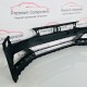 VW Polo Front Bumper Mk6 Se Genuine Black 2g0807221 | 2017 - 2022 [at13]