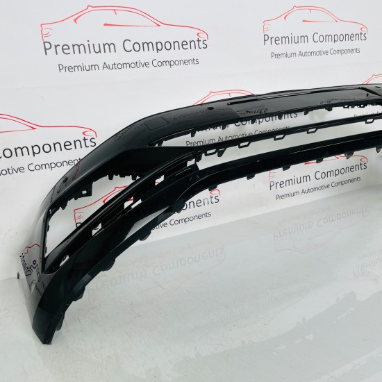 VW Polo Front Bumper Mk6 Se Genuine Black 2g0807221 | 2017 - 2022 [at13]