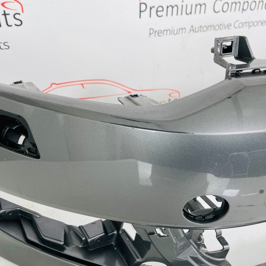 VW Polo Front Bumper Genuine Grey With Jets 6c0807221 | 2014 - 2018 [at14]