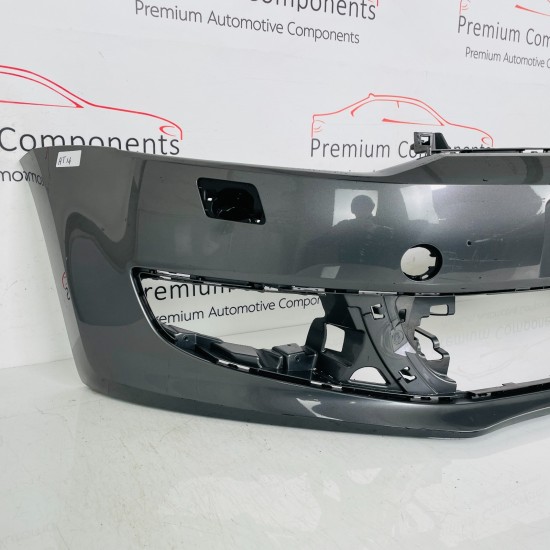VW Polo Front Bumper Genuine Grey With Jets 6c0807221 | 2014 - 2018 [at14]