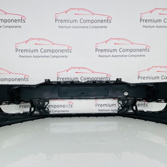 VW Polo Front Bumper Genuine Grey With Jets 6c0807221 | 2014 - 2018 [at14]