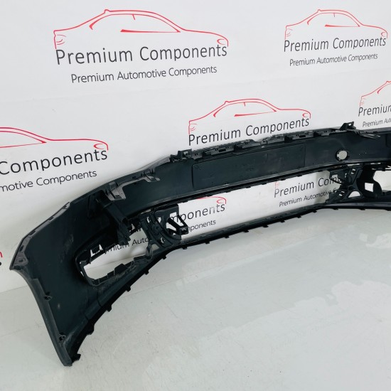 VW Polo Front Bumper Genuine Grey With Jets 6c0807221 | 2014 - 2018 [at14]