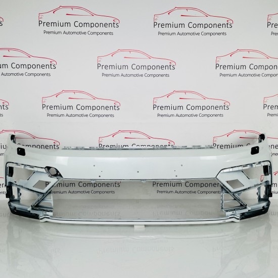 VW Tiguan Front Bumper Mk2 R Line Genuine White 5na807221b | 2016 – 2020 [at21]