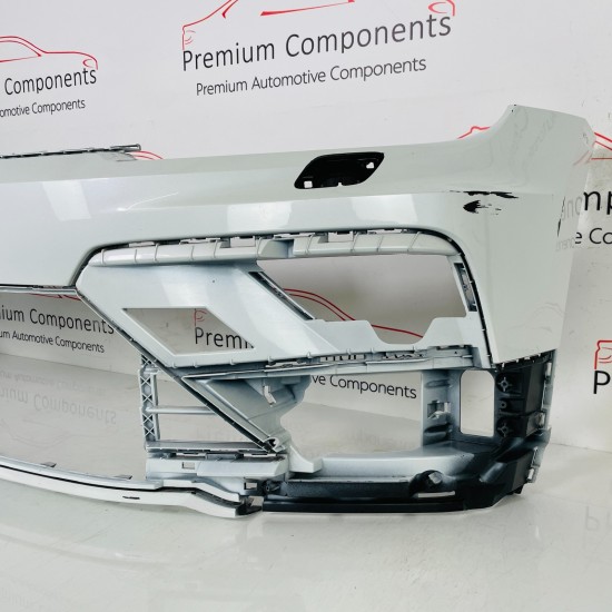 VW Tiguan Front Bumper Mk2 R Line Genuine White 5na807221b | 2016 – 2020 [at21]