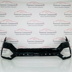 VW Touareg Front Bumper Se Tdi V6 Genuine Black 760807221e | 2019 – 2023 [at31]