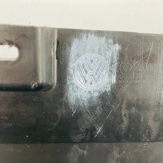 VW Touareg Front Bumper Se Tdi V6 Genuine Black 760807221e | 2019 – 2023 [at31]