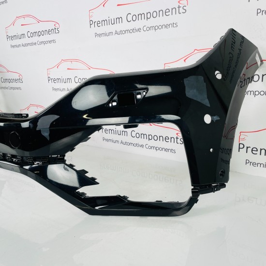 VW Touareg Front Bumper Se Tdi V6 Genuine Black 760807221e | 2019 – 2023 [at31]