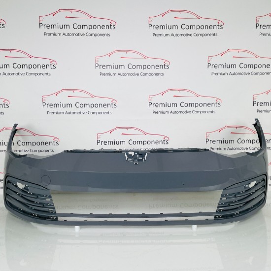 VW Golf Front Bumper Mk8 Se Genuine Grey 5h0807221h | 2020 - 2023 [at38]