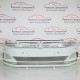 VW Polo Front Bumper Mk6 Se Genuine White 2g0807221 | 2017 - 2022 [at37]