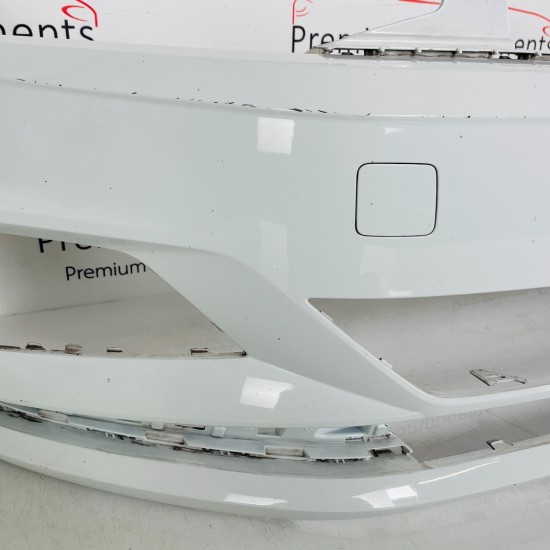 VW Polo Front Bumper Mk6 Se Genuine White 2g0807221 | 2017 - 2022 [at37]
