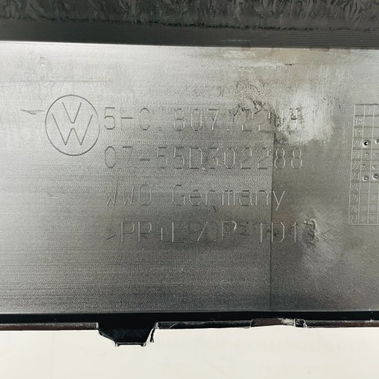 VW Golf Front Bumper Genuine Black Mk8 Se 2020 - 2023 [an56]