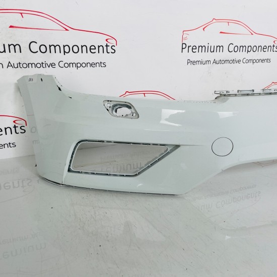 VW Tiguan Front Bumper With Jets Genuine White 5na807221 | 2016 – 2020 [ar7]