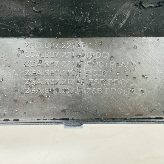 VW T Roc Front Bumper Genuine Blue With Pdc 2ga807221af | 2017 – 2022 [at45]