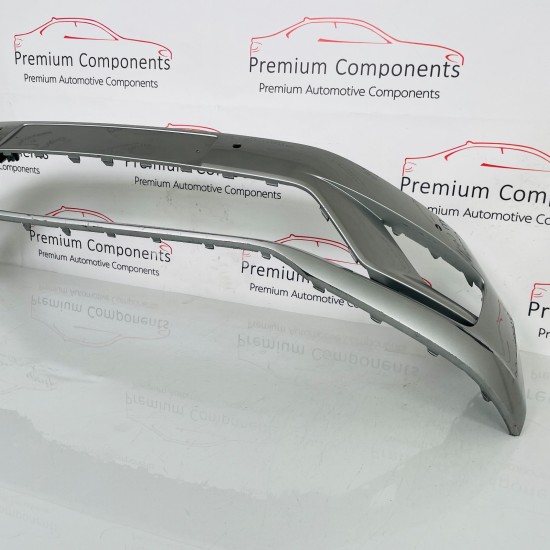 VW Golf Sportsvan Sv Front Bumper Genuine Grey 4 Pdc + Jets 2015 – 2018 [ap5]
