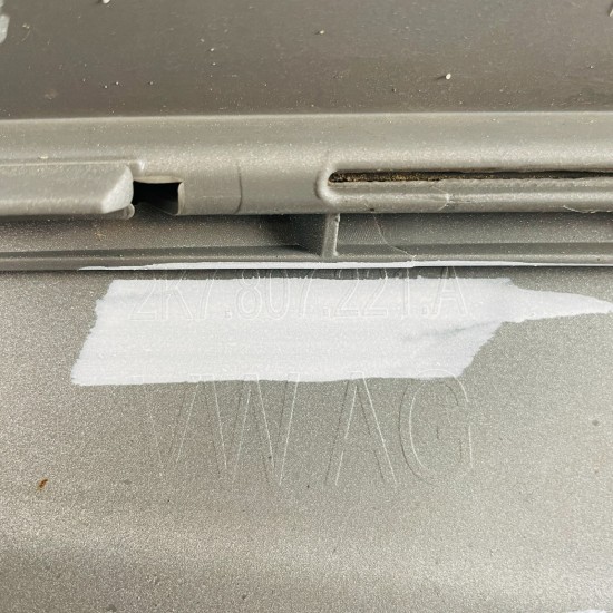 VW Caddy Front Bumper Genuine Silver Mk5 Van 2020 – 2023 [ao99]