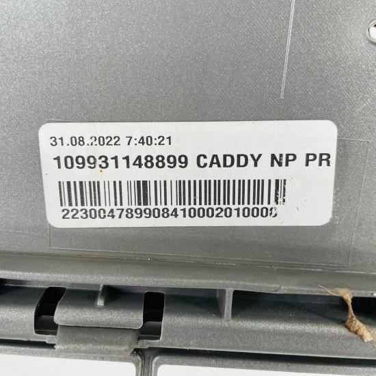 VW Caddy Front Bumper Genuine Silver Mk5 Van 2020 – 2023 [ao99]