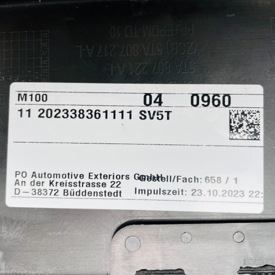 VW Touran Front Bumper Mk2 Highline In Black 2015 – 2020 [aj42]