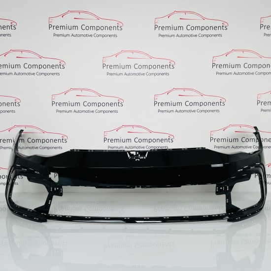 VW Golf R-line Front Bumper Skin Genuine Black Mk8 2020 - 2024 [i41]