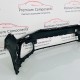 VW Golf R-line Front Bumper Skin Genuine Black Mk8 2020 - 2024 [i41]