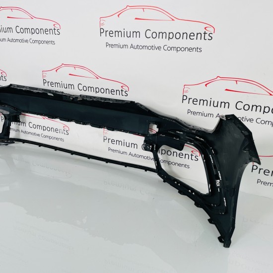 VW Golf R-line Front Bumper Skin Genuine Black Mk8 2020 - 2024 [i41]