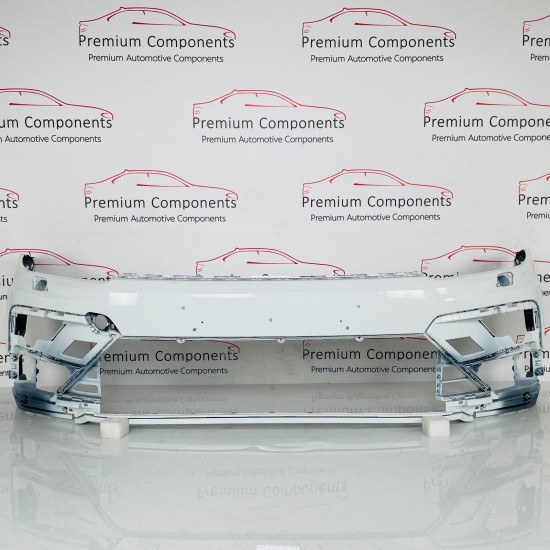VW Tiguan Front Bumper Mk2 R Line Genuine White 5nn807221a | 2016 – 2020 [at47]