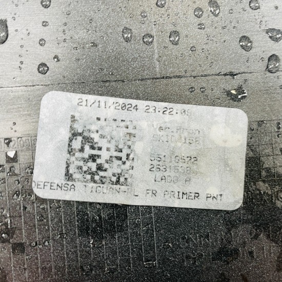 VW Tiguan Front Bumper Mk2 R Line Genuine White 5nn807221a | 2016 – 2020 [at47]