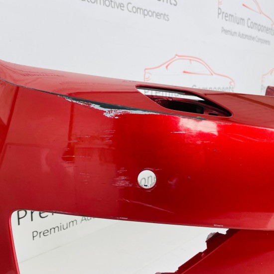 VW Golf Sportsvan Front Bumper Sv Genuine Red 510807221f | 2015 – 2018 [at48]