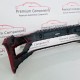 VW Golf Sportsvan Front Bumper Sv Genuine Red 510807221f | 2015 – 2018 [at48]